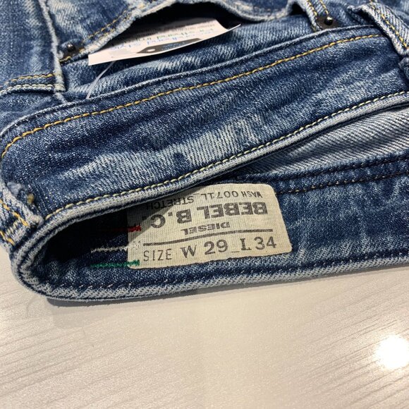 Diesel Bebel Bootcut Denim Jeans - Women's Size 29 x 34 - Picture 3 of 5